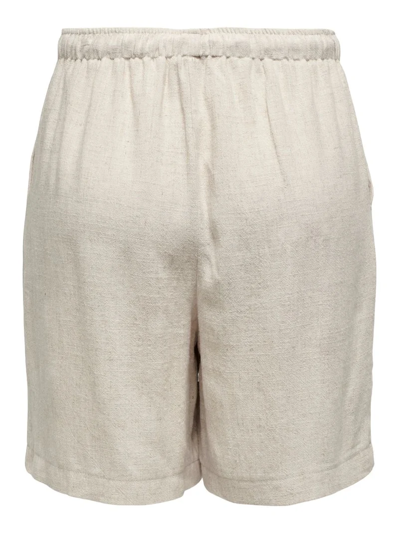 ONLSIESTA MW PULL-UP LIN BL SHORTS