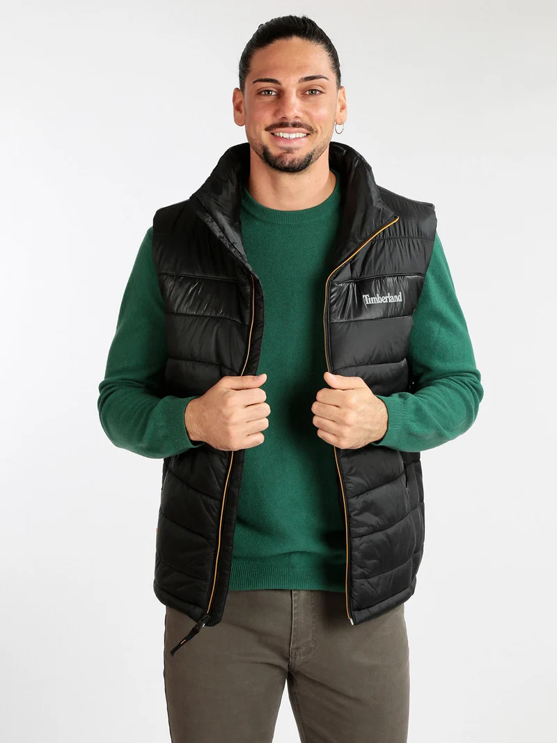 Gilet da uomo imbottito - nero