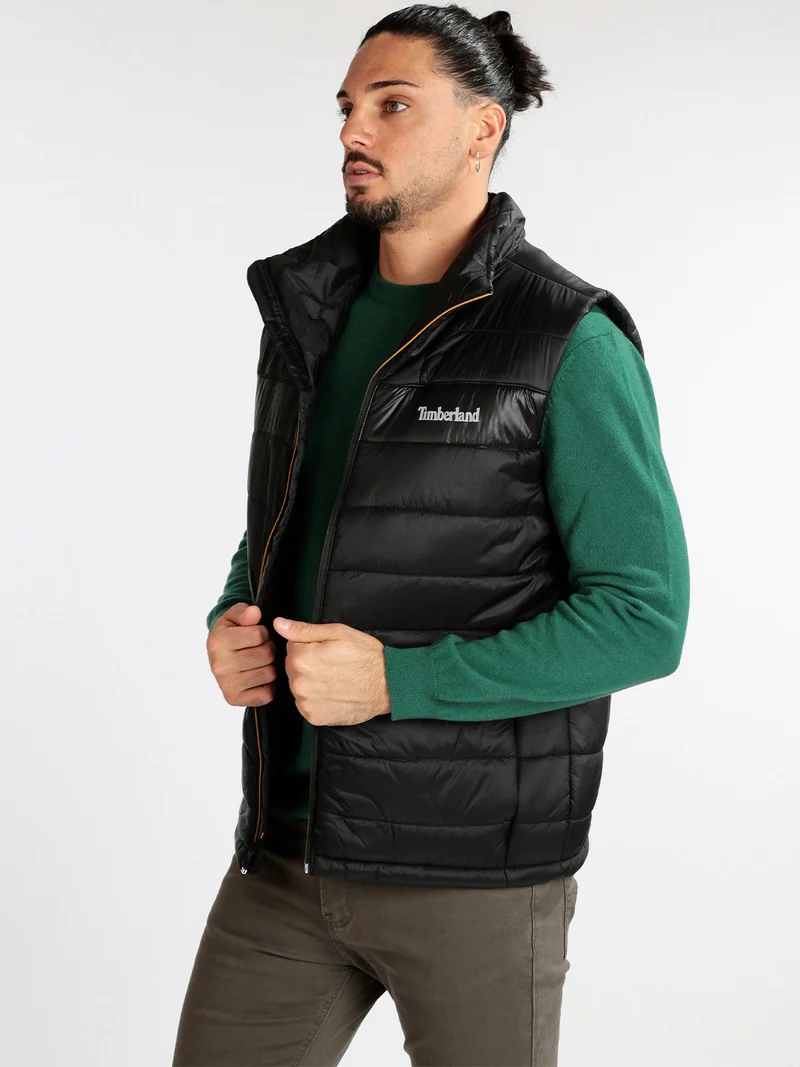 Gilet da uomo imbottito - nero