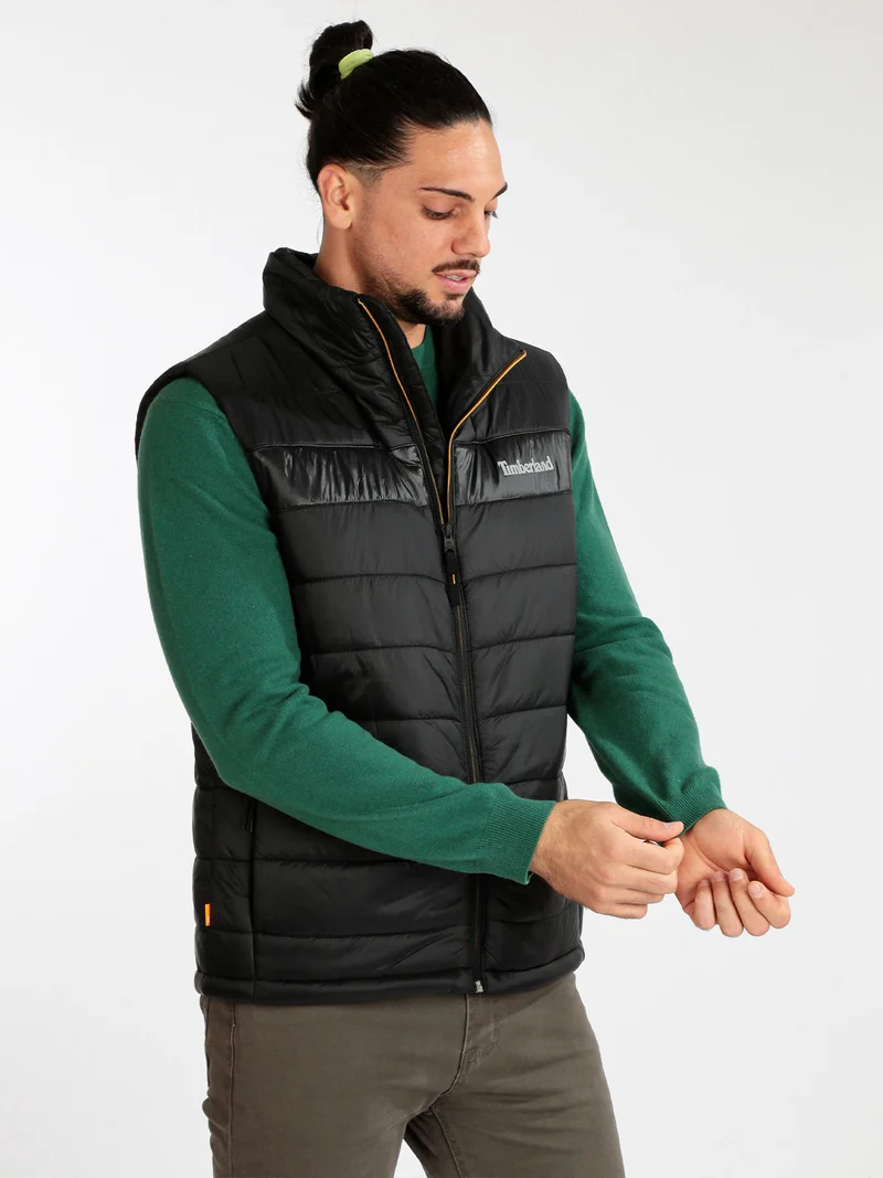 Gilet da uomo imbottito - nero