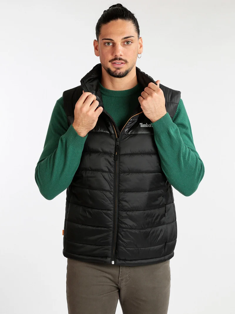 Gilet da uomo imbottito - nero