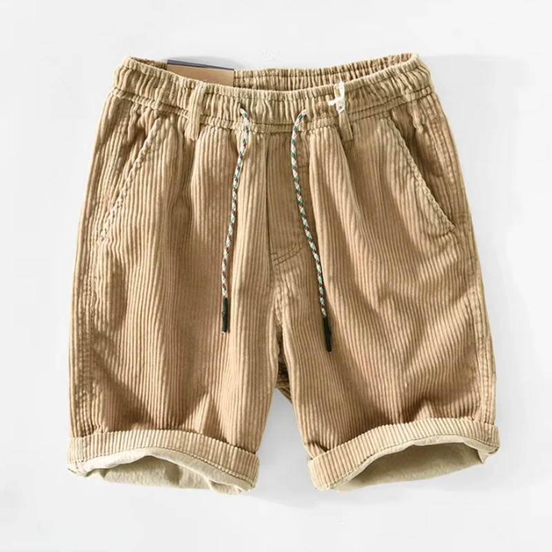 Elegant Corduroy Shorts