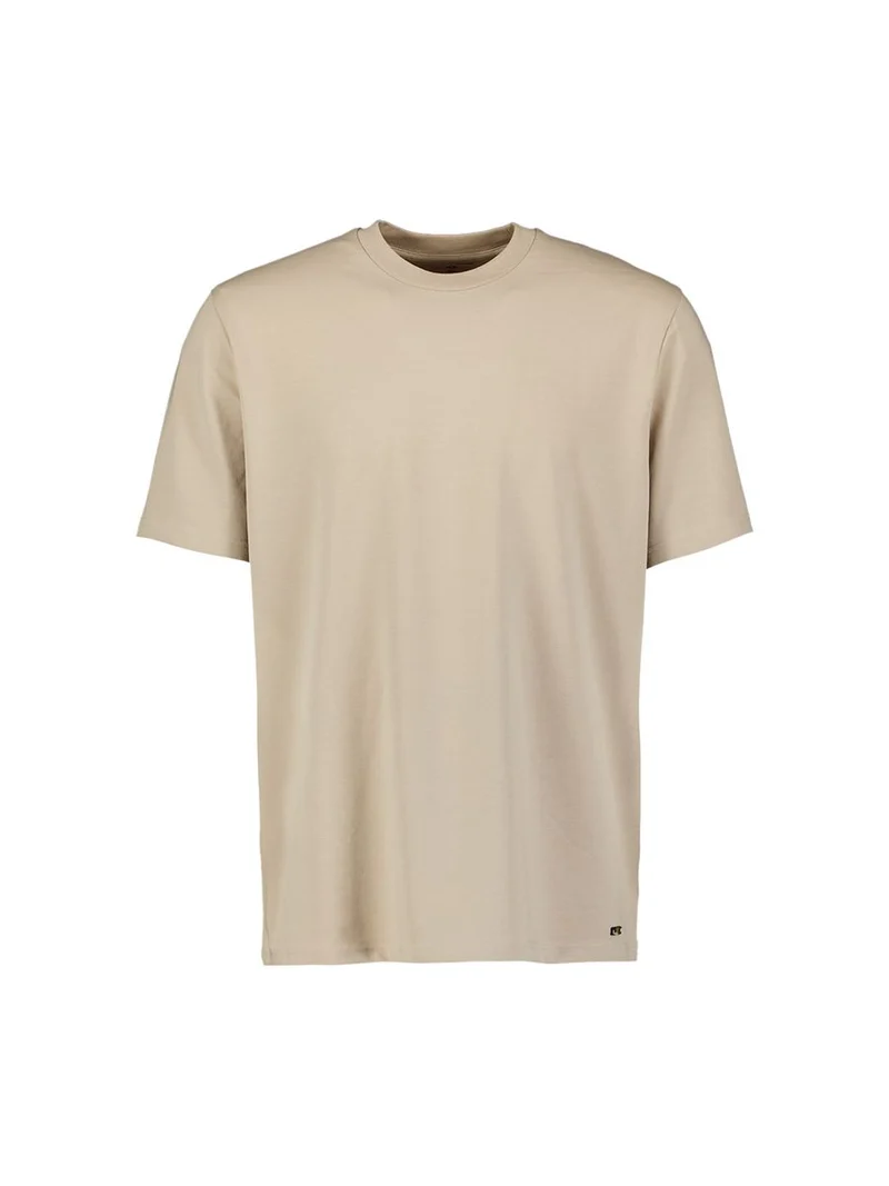 T-Shirt Crewneck Solid Basic Stretch