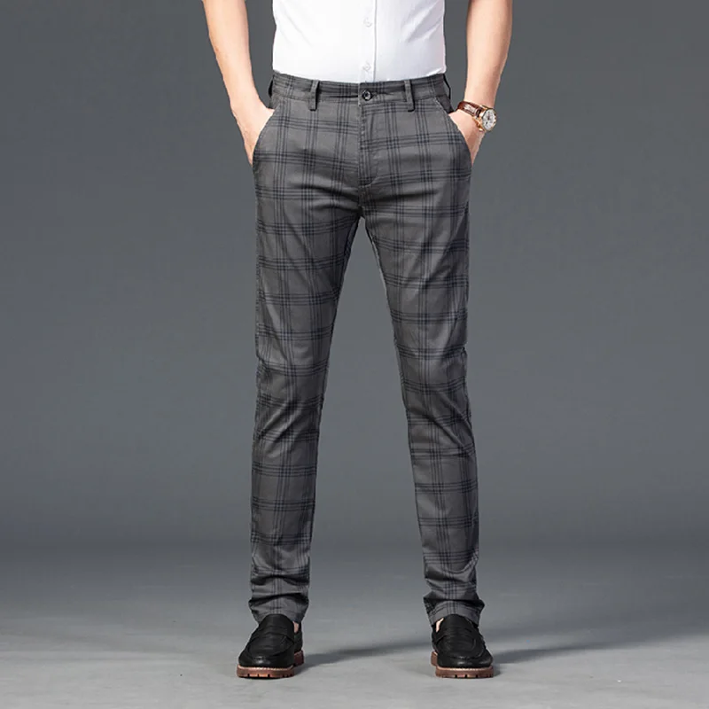 Elegant Plaid Pants
