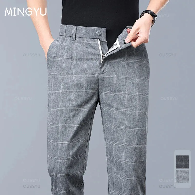 Classic Plaid Pants