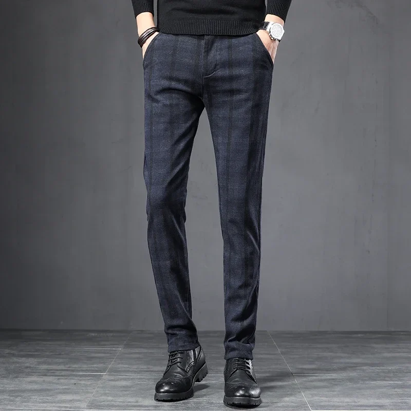 Plaid Casual Pants