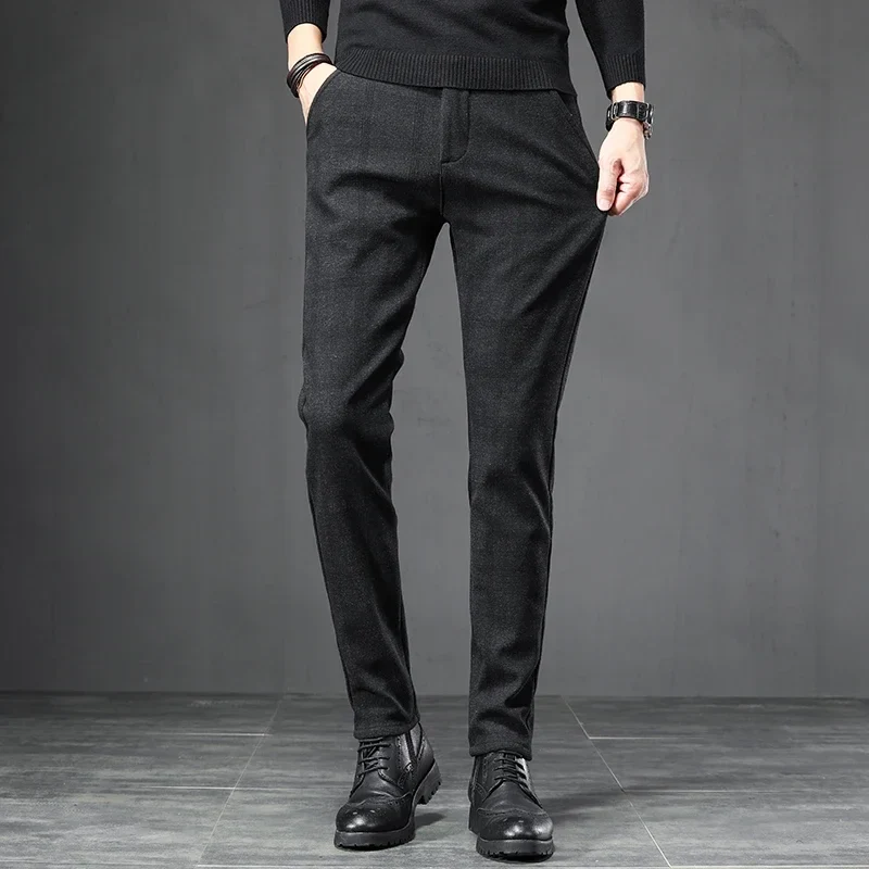 Plaid Casual Pants