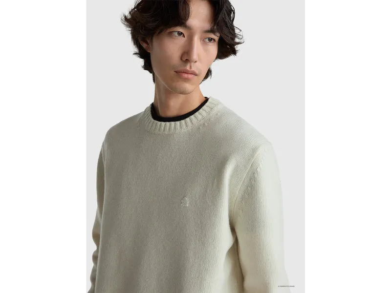 Pullover aus Wollmischung