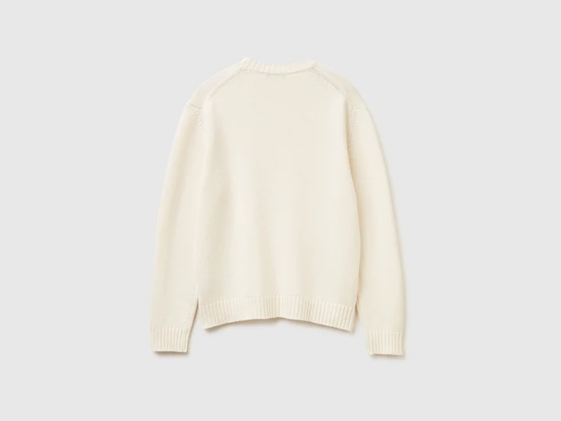 Pullover aus Wollmischung