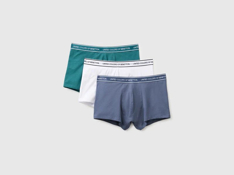 Dreier-Set Boxershorts mit Logo-Gummizug