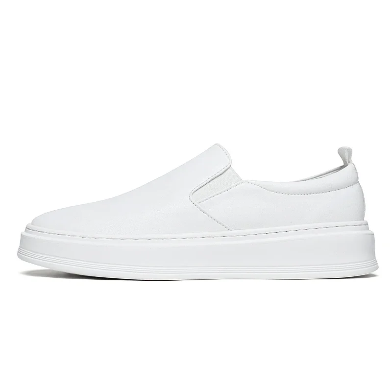 Leather Slip-On Shoes