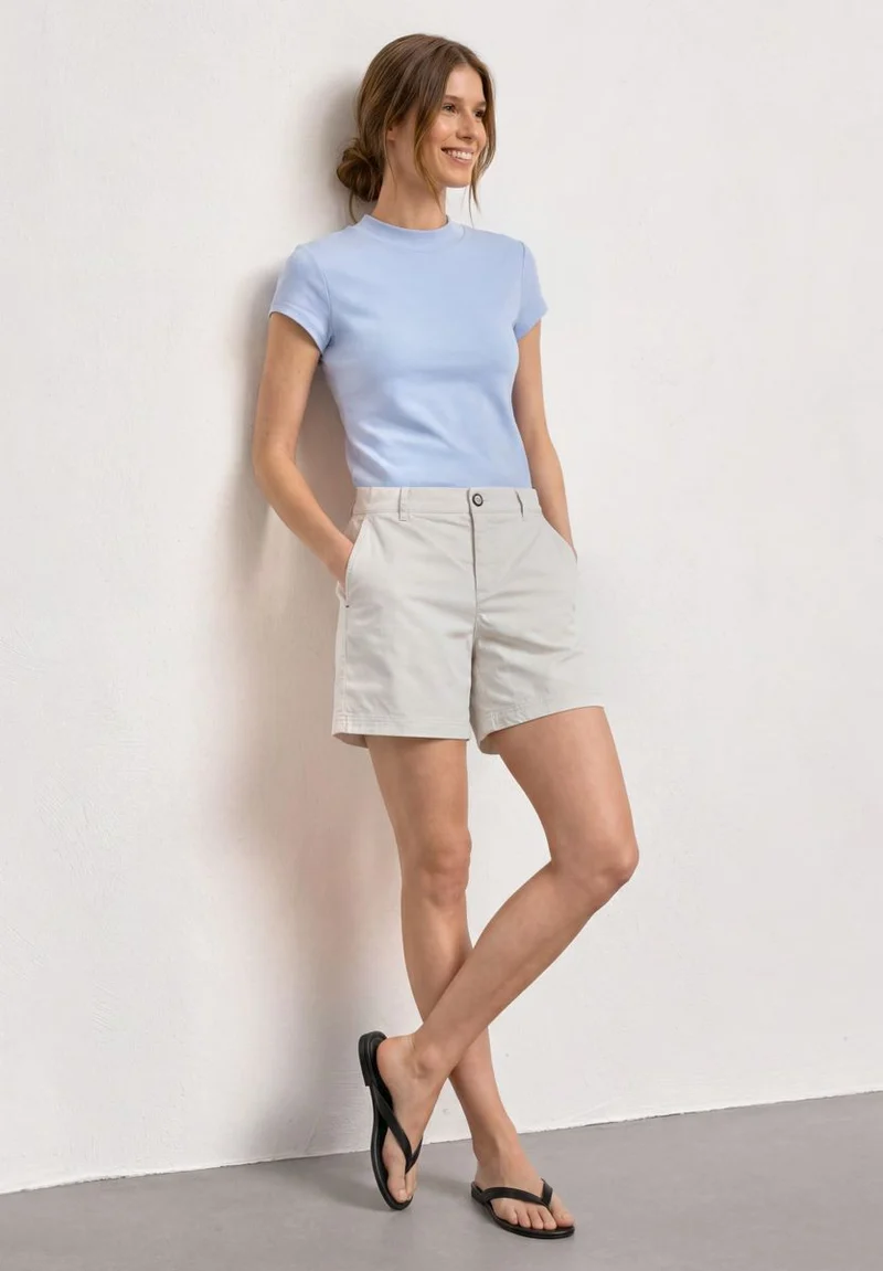Basic Shirt mit Turtle Neck