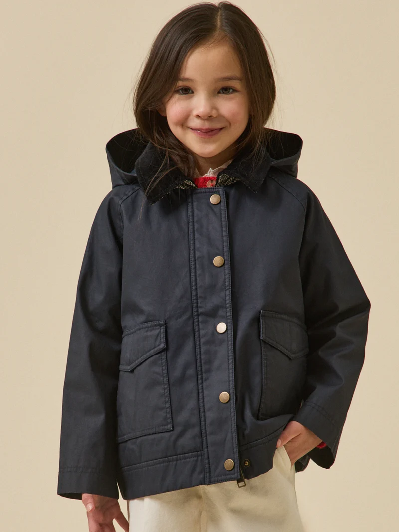 Jacke aus beschichteter Baumwolle – Kollektion « Junior »