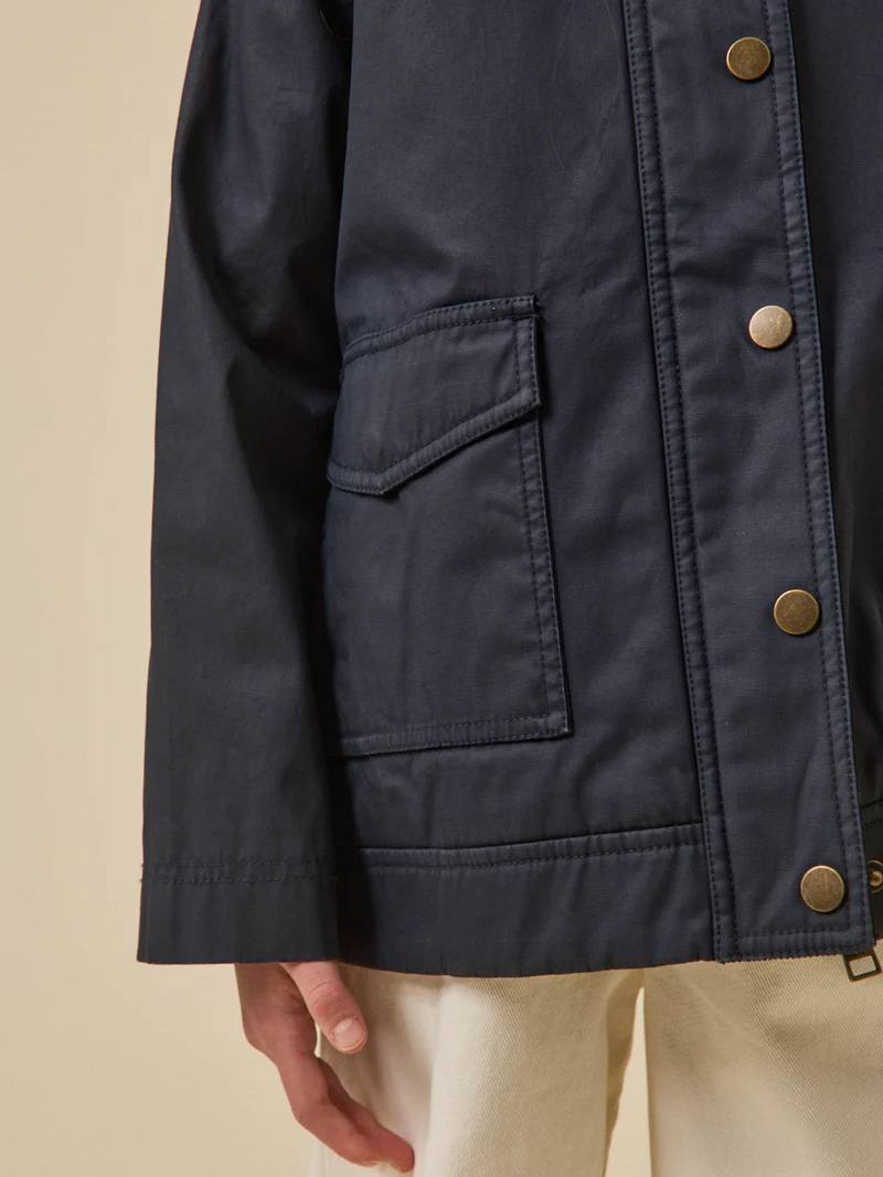 Jacke aus beschichteter Baumwolle – Kollektion « Junior »