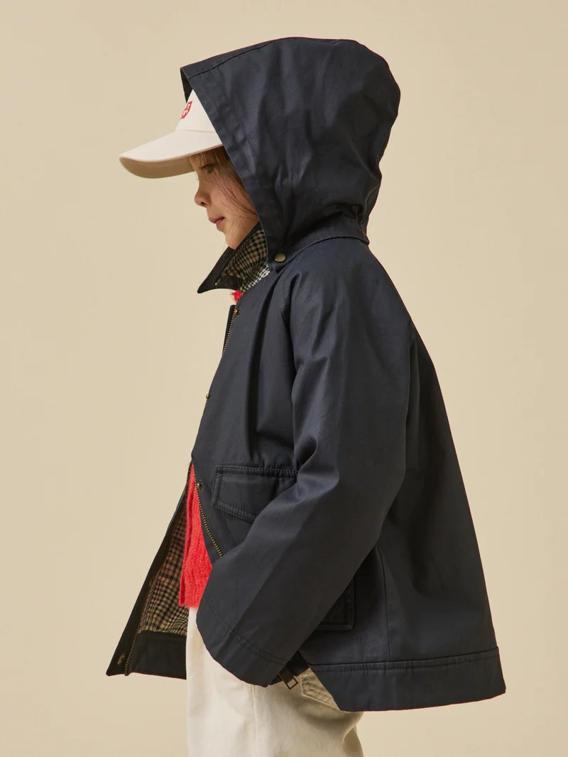 Jacke aus beschichteter Baumwolle – Kollektion « Junior »