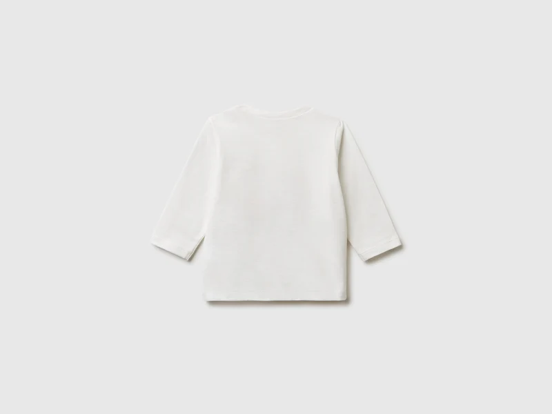 T-Shirt mit geprägtem Aufdruck