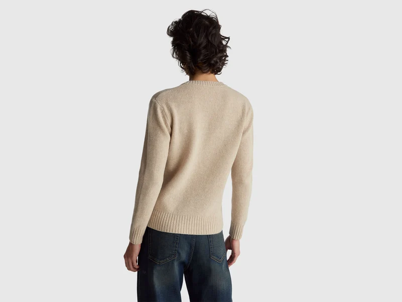 Pullover aus reiner Shetlandwolle
