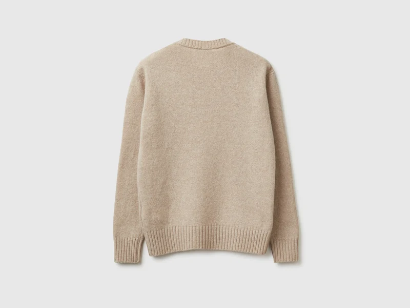 Pullover aus reiner Shetlandwolle