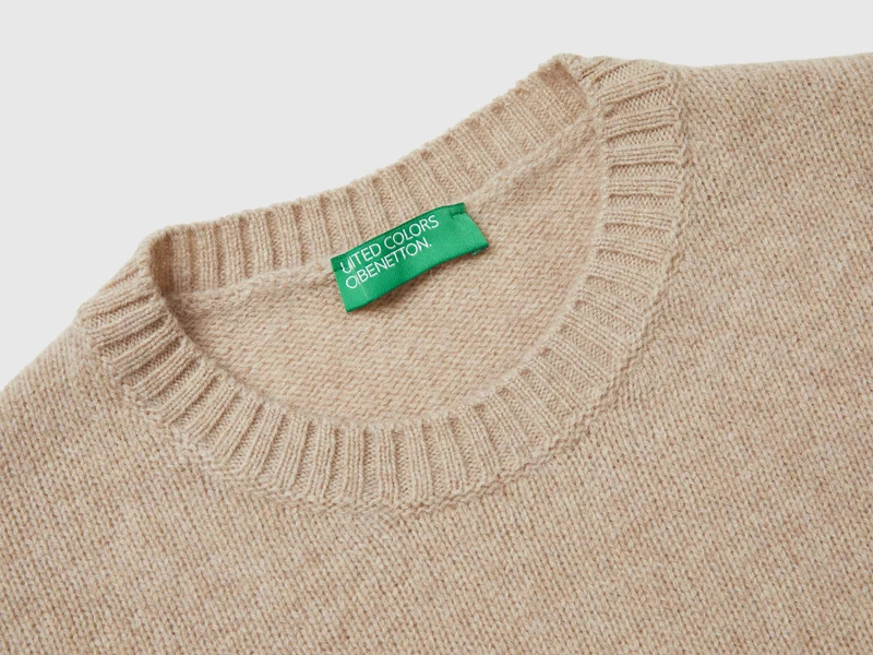 Pullover aus reiner Shetlandwolle