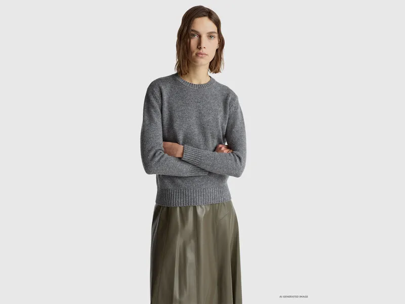 Pullover aus reiner Shetlandwolle