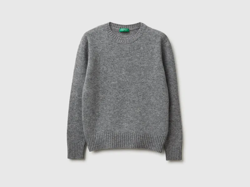 Pullover aus reiner Shetlandwolle