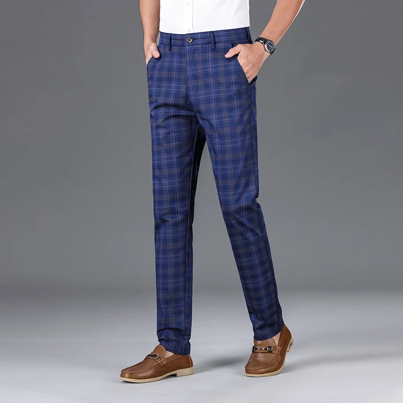 Business Check Pants