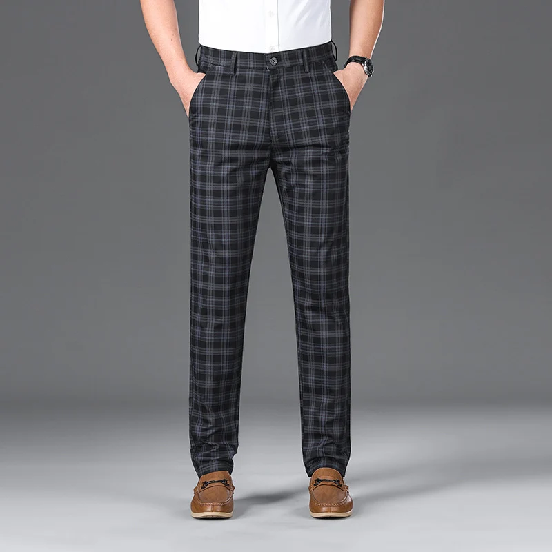 Business Check Pants