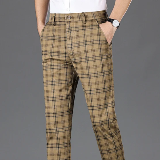 Business Check Pants