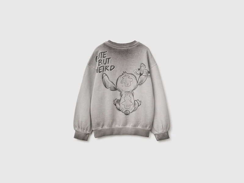 Oversize-Sweatshirt mit ©Disney Lilo & Stitch-Print
