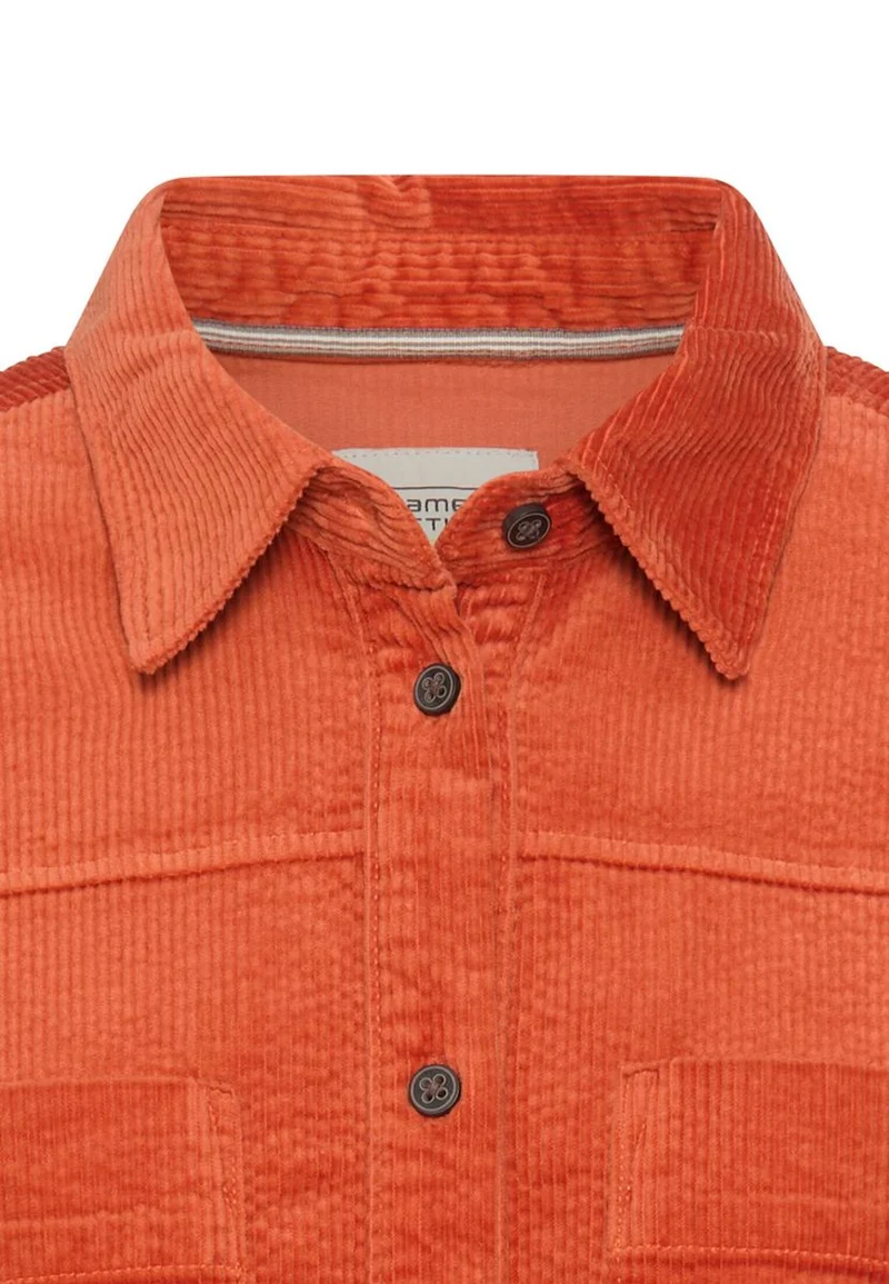 Oversize-Bluse mit Hemdkragen
