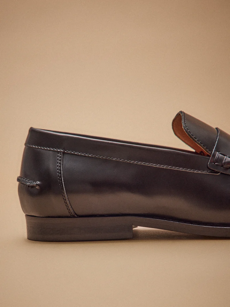 Herrenslipper aus Leder