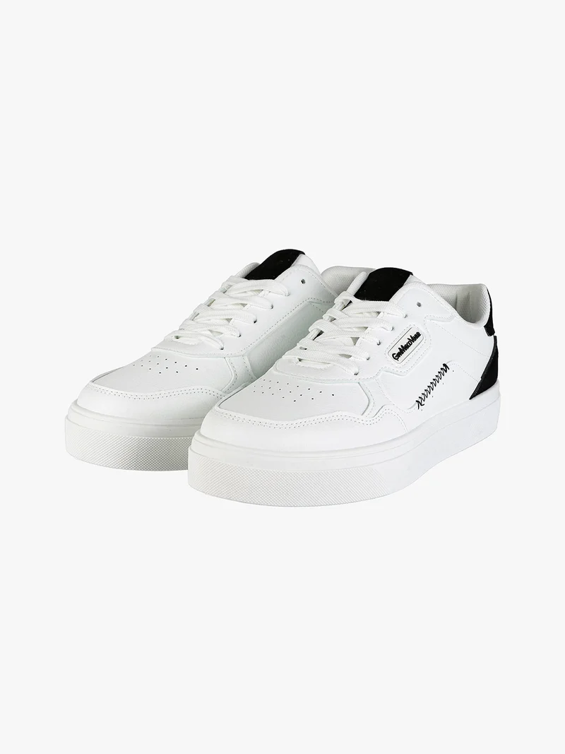 Sneakers da uomo stringate - nero