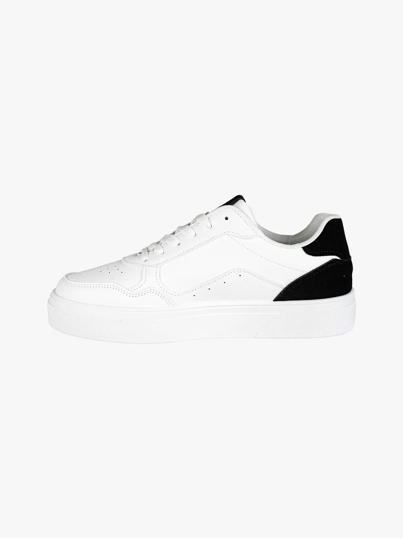 Sneakers da uomo stringate - nero