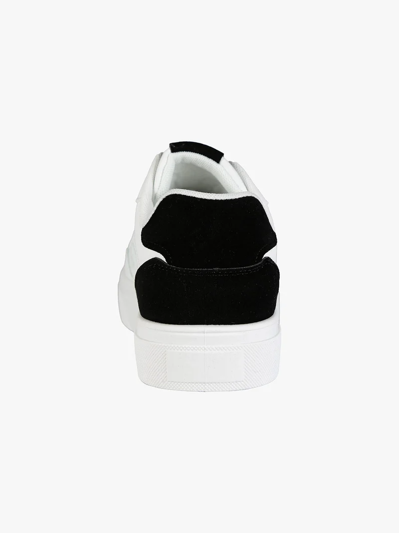 Sneakers da uomo stringate - nero