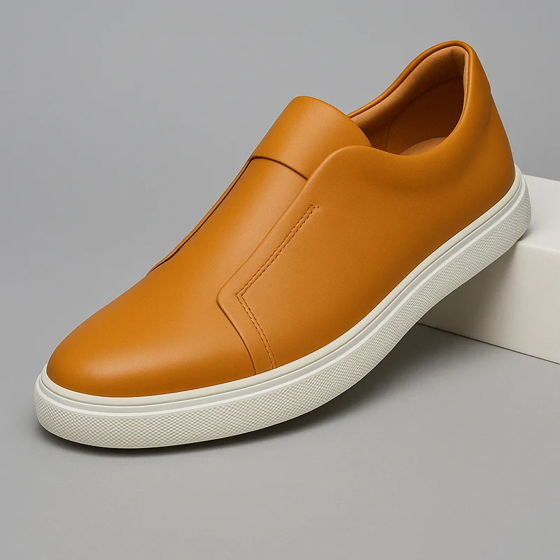 Elegant Leather Slip-On Shoes