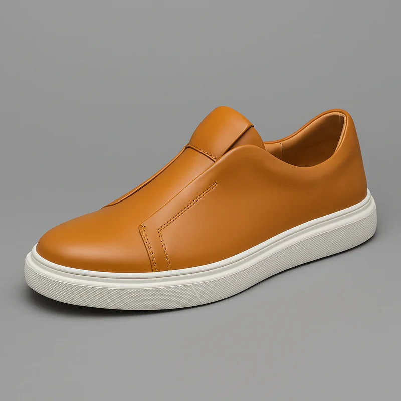 Elegant Leather Slip-On Shoes