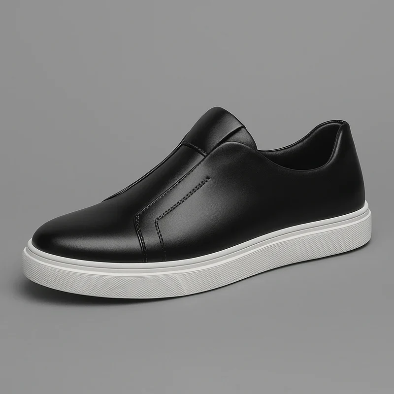 Elegant Leather Slip-On Shoes