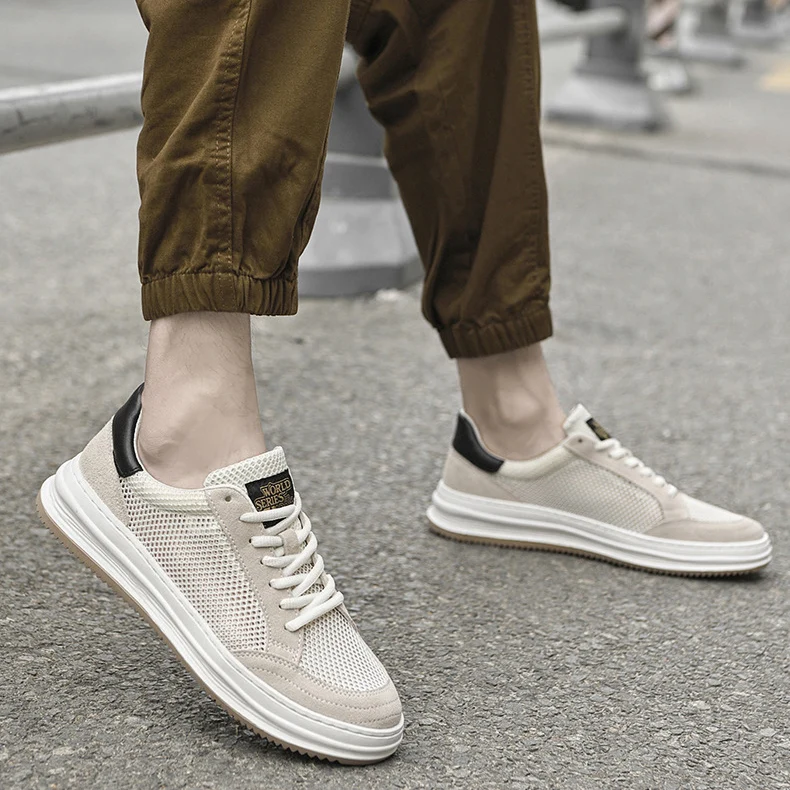 Elegant Mesh Sneakers