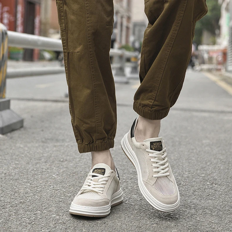 Elegant Mesh Sneakers