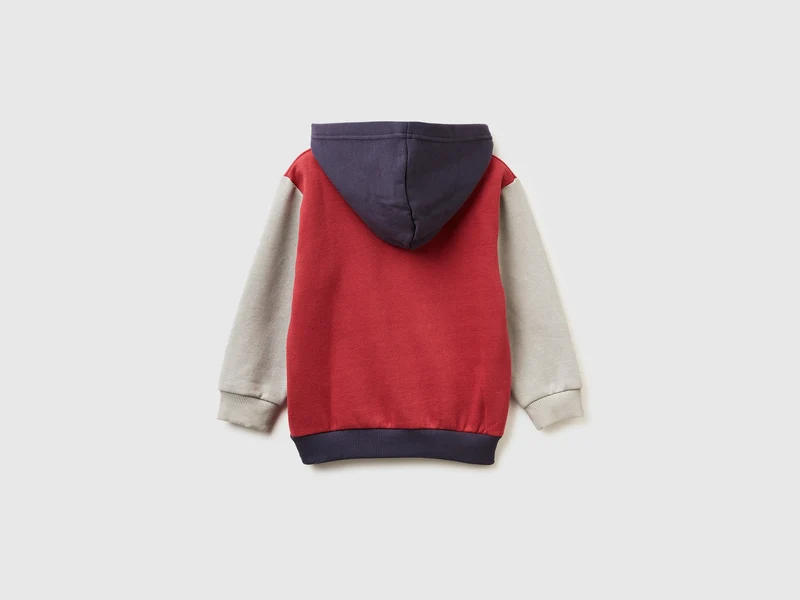Kapuzenjacke mit Reißverschluss