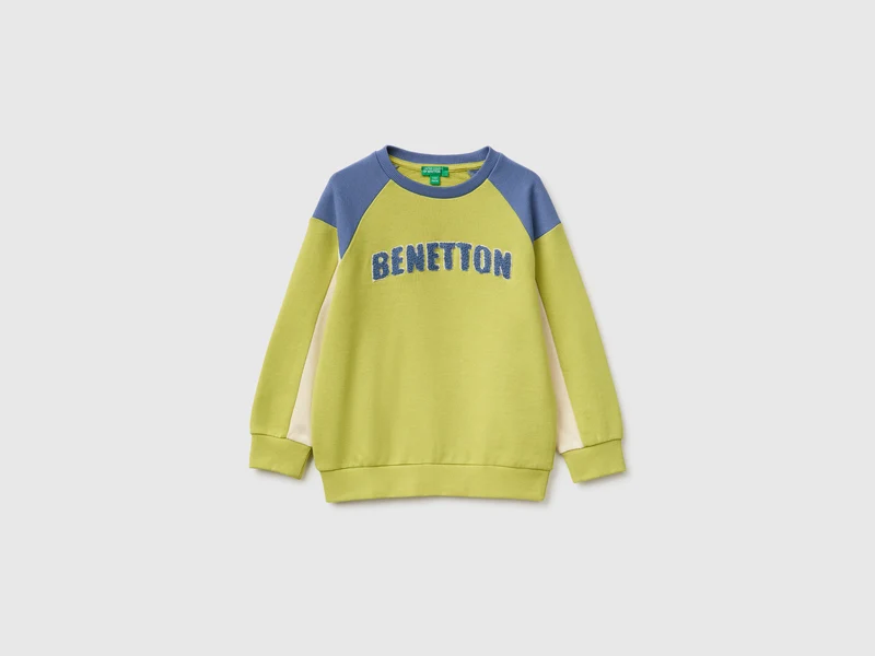 Sweatshirt mit geschlossenem Farbblock