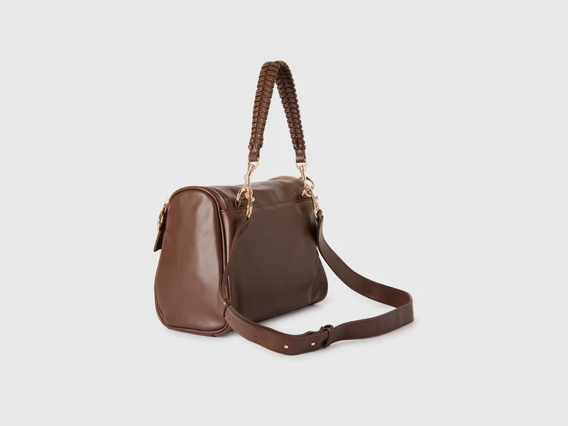 Tasche mit gewebtem Henkel