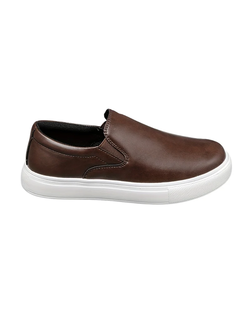 Casual Leather Slip-On Shoes