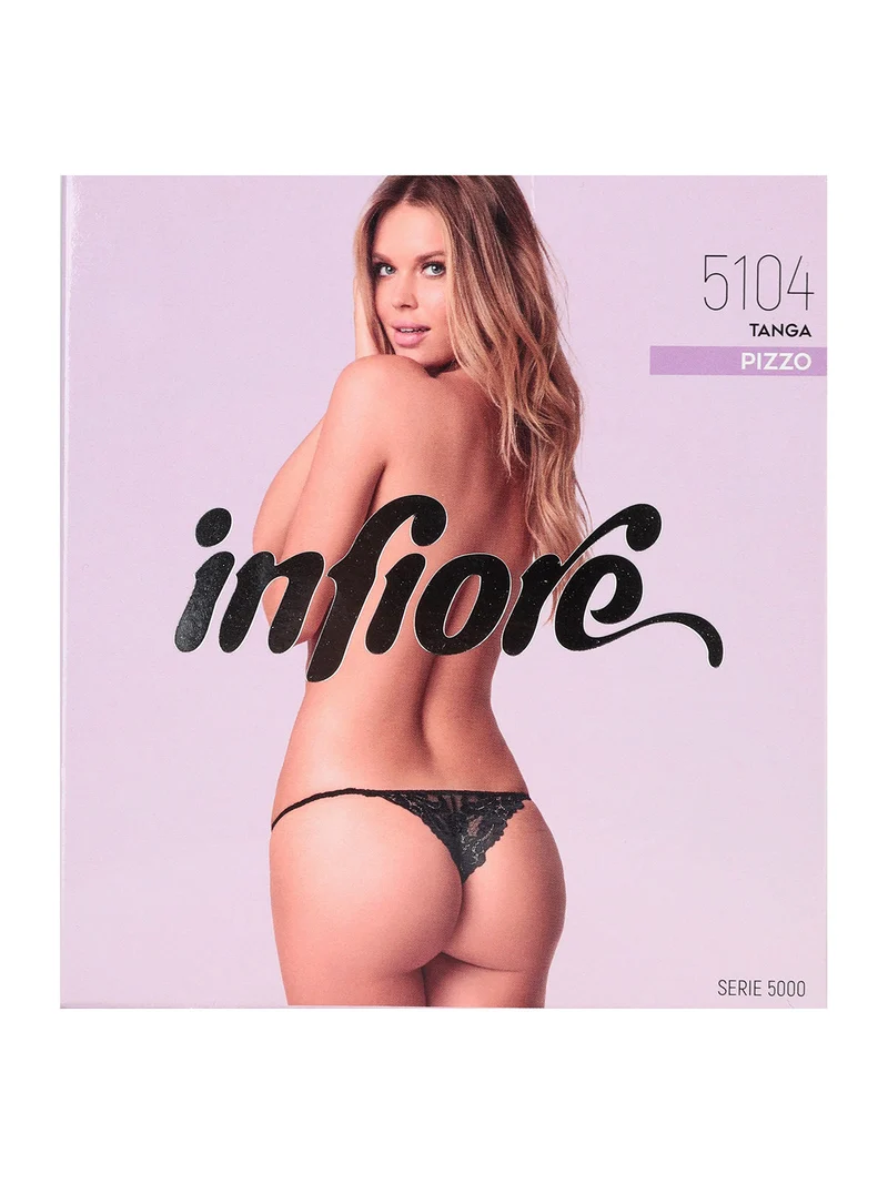 5104 Tanga in pizzo - bianco
