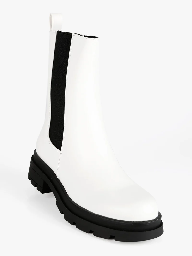 Stivaletti chelsea - bianco