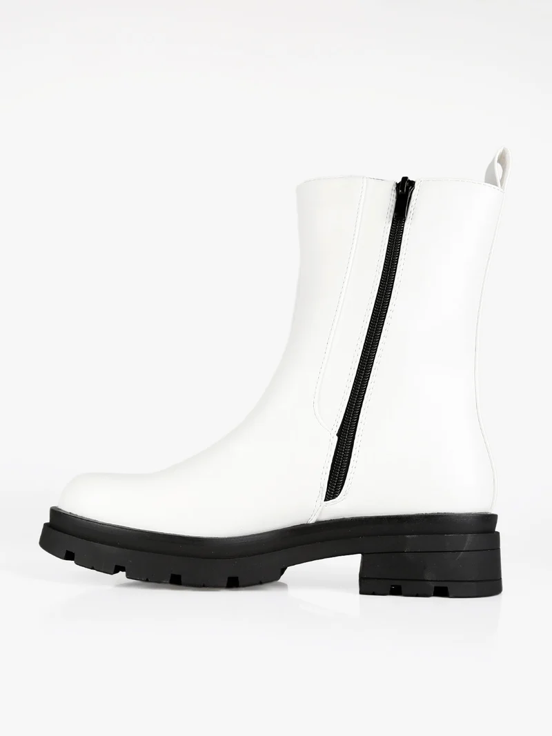 Stivaletti chelsea - bianco