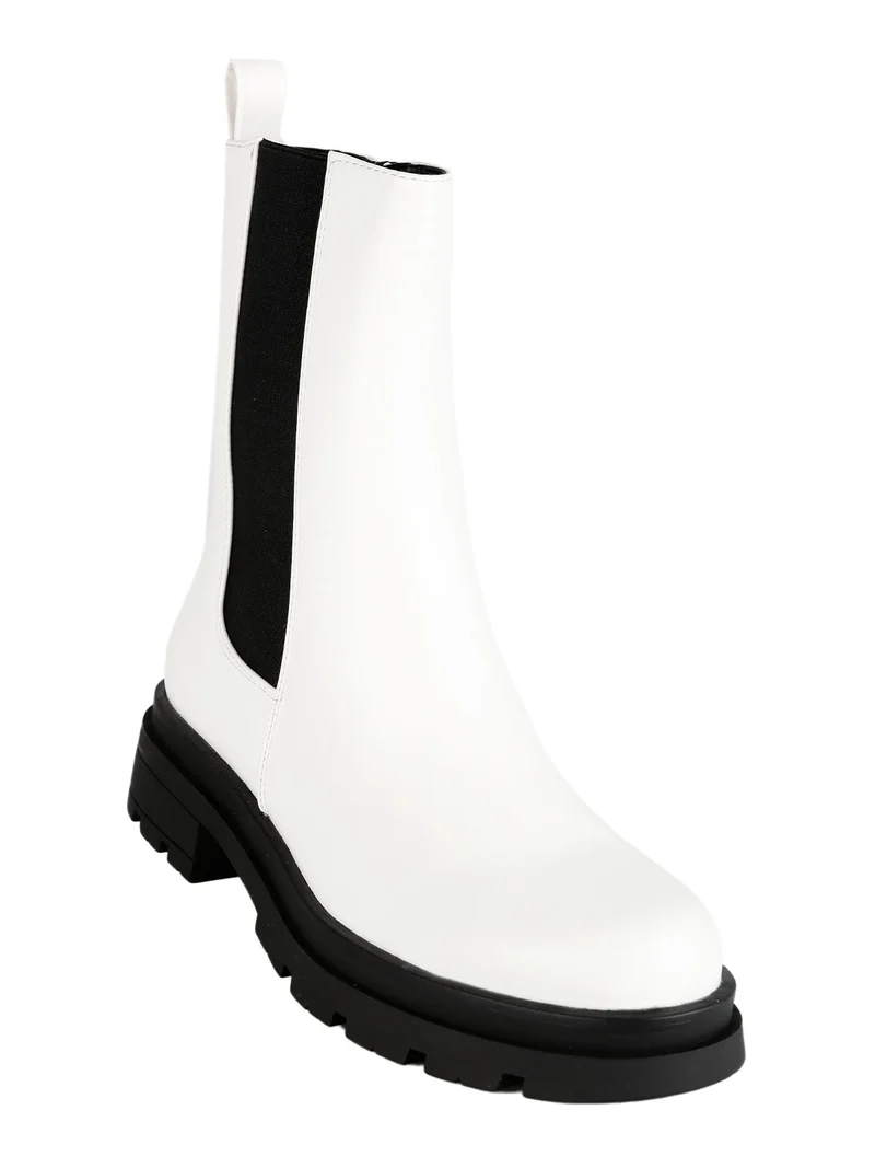 Stivaletti chelsea - bianco