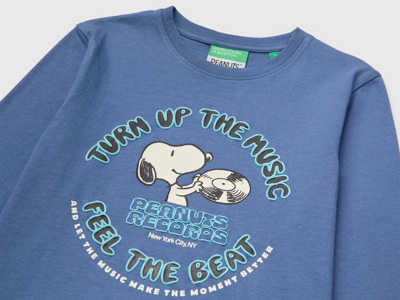 T-Shirt mit 3D-Print ©Peanuts