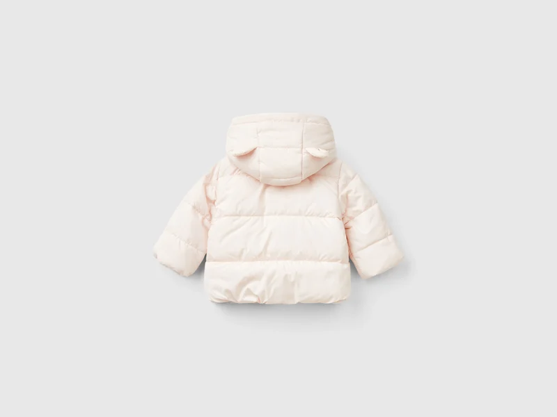 Wattierte Jacke mit Kapuze