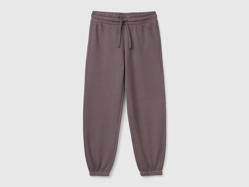 Fleece-Jogginghose mit Kordelzug